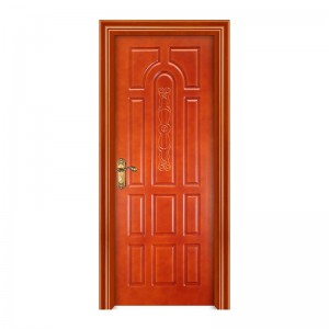 Китай Фабрика дизайн на врати за баня бяла дървена wpc врата специално приложение за апартамент