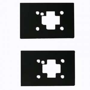 Огнезащитен PC изолационен лист GE-EFR95 изолационен лист Черен огнеупорен изолационен уплътнител