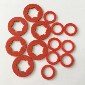 Устойчива на висока температура кръгла бърза хартия, огнеустойчива червена бърза хартия, електроизолационна хартия