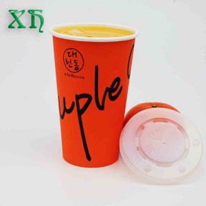 22oz чаши за студена напитка за еднократна употреба с капаци