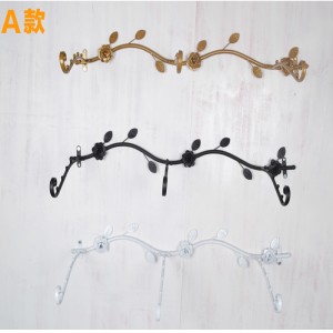 TMJ PP-561 Индивидуално монтирано на стена Rack Steel Clothes Hanging Rack for Garments Showroom Display