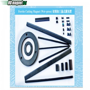 Магнит за рязане на ферит (мокро пресоване)
