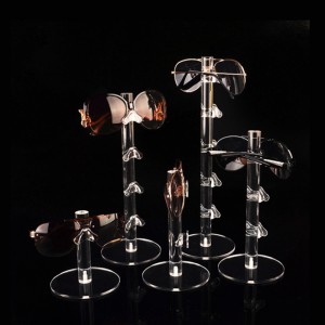 TMJ PP-578 Потребителски Sunglass Stand Acrylic Sunglass Display Rack