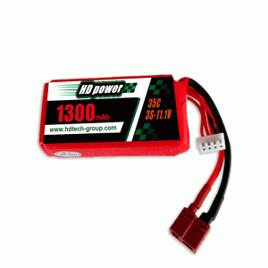 HD POWER 1300mAh 35C 3S 11.1V липо батерия