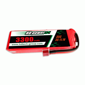 HD POWER 3300mAh 35C 3S 11.1V липо батерия
