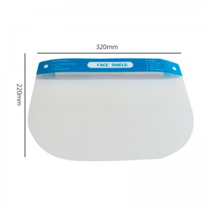 2021 EN 166 Защита на лицето Antifog Faceshield Faceshield Без драскотини Защитен щит за цялото лице