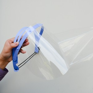 Подвижен зъбен щит за лице с щифт против пръски Регулируем щит за лице за щит за лице Прозрачен щит за лице за продажба