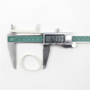 Персонализиращ се диаметър 38 мм бял разширен ластик с висока еластичност и устойчивост на стареене за директни продажби в офис к...