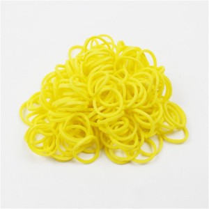 Фабрични директни еднократни цветни малки размери каучукова лента букет кабел за данни лента за свързване с висока еластичност ...