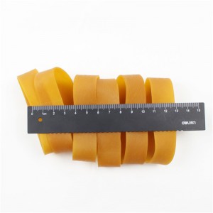 Разширете широкомащабния високоеластичен гумен колан и безопасния и екологосъобразен гумен пръстен за връзване на раци