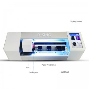 Горещ екран за защита на Кътинг Plotter Machine Tpu Full Cover Film Platter Machine