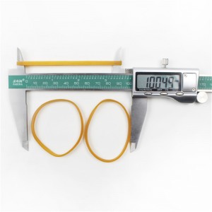 Производителите по поръчка разширени гумени ленти жълти прозрачни висока еластичност жилавост индустрия селскостопански гумен...