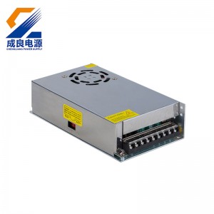 Импулсно захранване 12V DC 25A 300W SMPS за 3D принтери с LED светлина