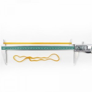 Персонализирано удължаване и разширяване на естествената жълта прозрачна трайна висока устойчивост Индустриална гумена лента