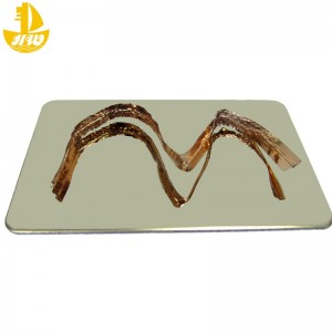 Огледален панел от неръждаема стомана № 3