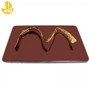 Огледален панел от неръждаема стомана № 4