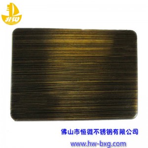 Цвят от неръждаема стомана тел чертография № 6