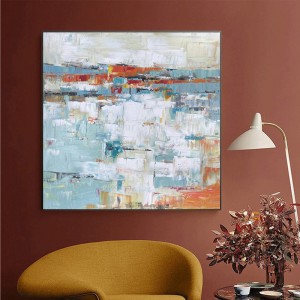 100% Ръчно рисувани изкуство Ръчно изработени маслени стени живопис оригинални абстрактни платно за жива стая