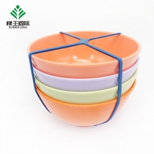 Производители по поръчка Цвят твърд цвят Висока еластичност, безопасни и екологично чисти естествени гумени ленти за пътуване