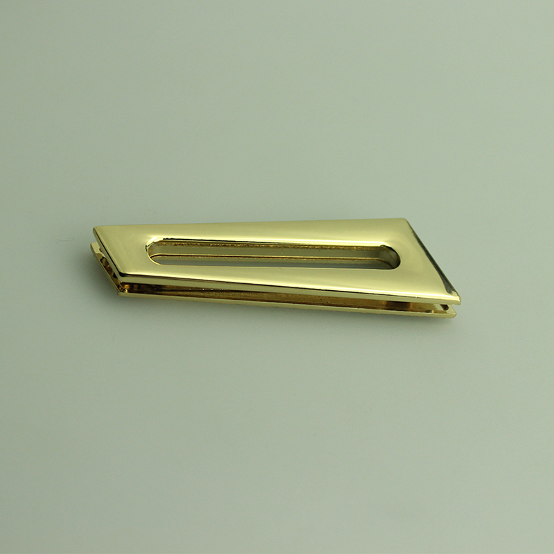 Златно покритие мода чанта ключалка, метални аксесоари