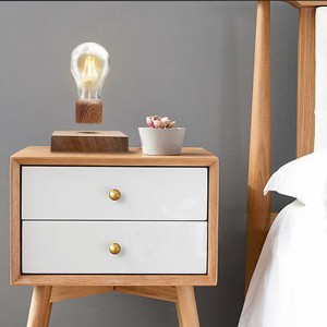 Магнитна левитация Светлината крушка докосване превключвател плаваща нощ светлина творчески подарък домашен офис декорации