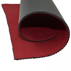 Сублимация тъкан бял неопренов чанта чаша втулка sbr гумен SCR път стреснат найлонов спандекс тъкан неопрен пуловер