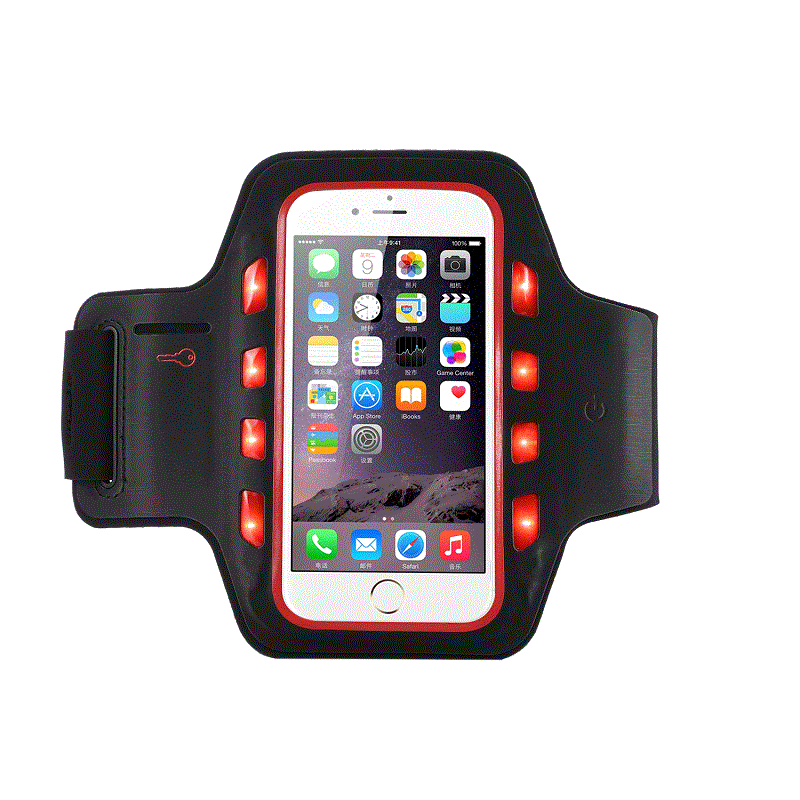 Търговия на едро отразяваща ръка, работеща с мобилен телефон лента с LED светлини за iPhone 11 iPhone 12