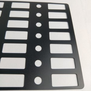 0.25 Изолационен лист за забавяне на пламъка за забавяне на пламъка BLACK лесен за огъване обработка на едро