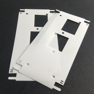 FR1 изолационен лист бял 0.25mm уплътнение на изолацията пламък забавящ PC изолация лист