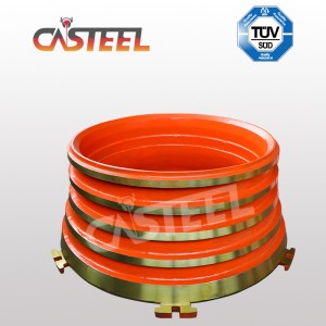 Части за трошачки за промишлеността на кариерата и агрегатите