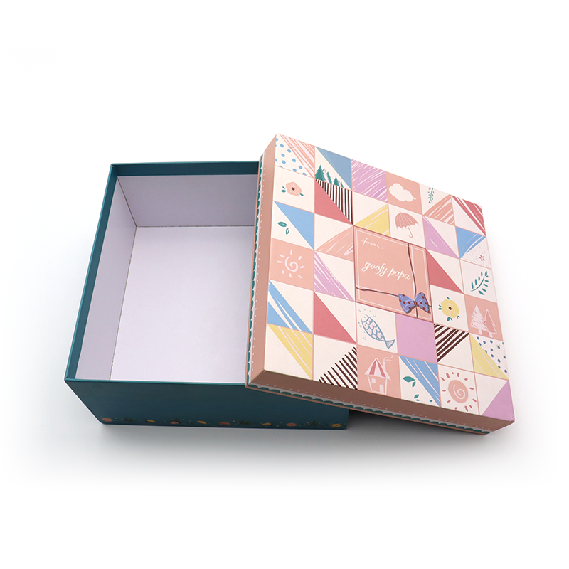 Търговия на едро хартиени картон logo Отпечатано 2 броя оформена етерична маслена хартия опаковка луксозна кутия подарък