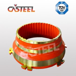 Премиум качество на купа и мантия за Nordberg GP, HP, MP