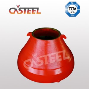 Премиум качество на купа и мантия за Nordberg GP, HP, MP