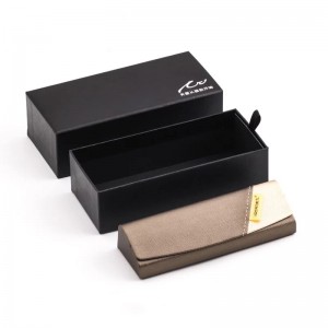 Висококачествен правоъгълник персонализират печат лого слънчеви очила опаковка картон подарък кутия на едро слънчеви очила кут...