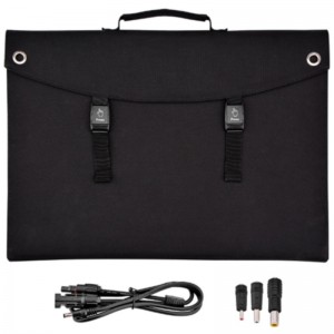 Преносим сгъваем слънчев панел зарядно устройство 60W 18V за къмпинг мобилен телефон