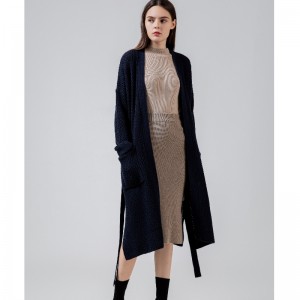 Разхлабени, стилни и непринудени австралийски вълна Cardigan65003