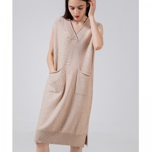 Модна тенденция случайни Joker плетени V-врата 68028 \\\\ t