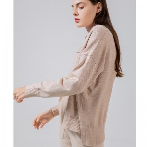 Модна тенденция прост свободно време Joker Basic Shapel плета едно яке 68057n