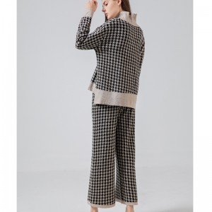 Моден случайник Joker плетени Qianbird-измазан костюм с две части 69002 \\\\ t