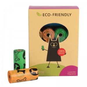 PLA материал Компостасируем кучешка кучешка чанта