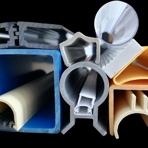 Ко-екструдиран PP PC PP ABS Hips пластмаса PVC екструзия правоъгълна квадратна куха тръба PVC тръба