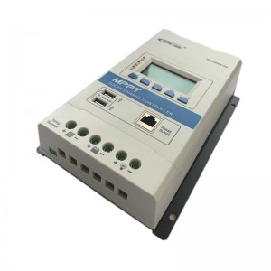 EPEVER 40A 30A 20A 10A Модулен MPPT Solar Зареждащ контролер 12V24VDC max.100V PV входен LCD дисплей регулатор на панел