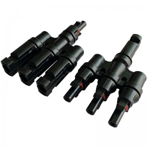 3 в 1 SLOAR мулти клон фотоволтаичен конектор за слънчев панел паралелен свързващ клон два pv модулен панел слънчева система