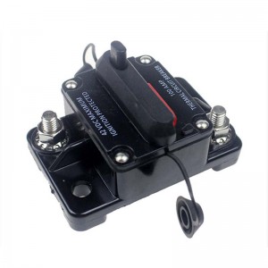 12V 24VDC 60A 80A 100A 150A 200A 250A 300A Black цвят дом слънчева система водоустойчив прекъсвач нулиране предпазител инвертор