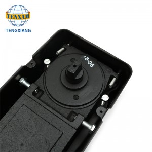 Едно цилиндър хидравличен етаж пружина за машина за стъкло врата