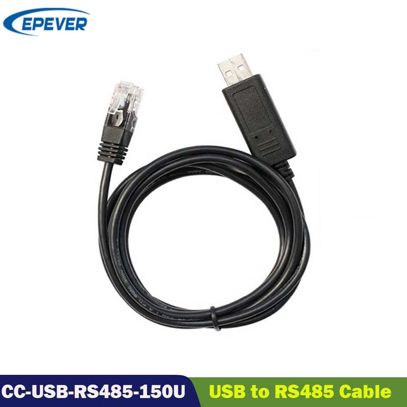 Eperv комуникационен кабел CC-USB-RS485-150U USB към PC RS485 за EPEVER Epsolar Tracer A Tracer Bn Triron Xtra Series MPPT Sola