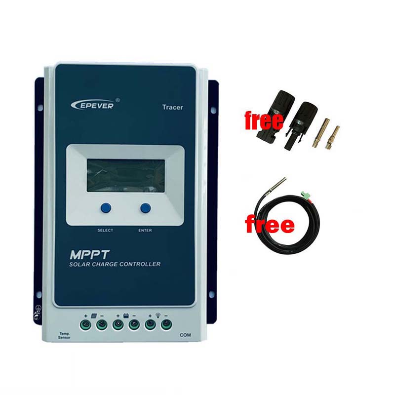 EPEVER MPPT SOLAR заряден контролер 12V 24V 10A 20A 30A 40A оловно-киселинно литиева батерия слънчев регулатор LCD дисплей макс 100V