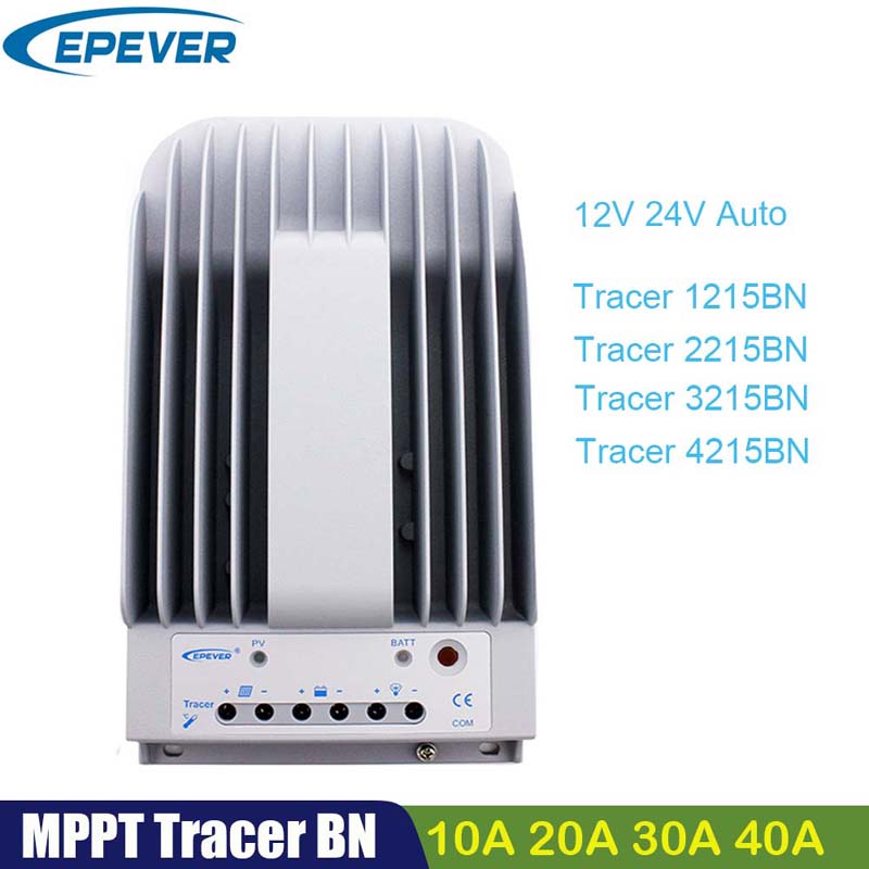 EPEVER MPPT 40A 20A 20A слънчев контролер 12V24V Tracer4215bn 3215bn 2215bn батерия регулатор макс pv 150V вход