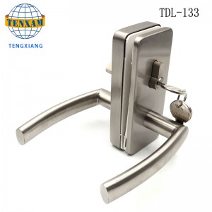 Търговска рамка Стъклена врата Заключваща ключалка с копче