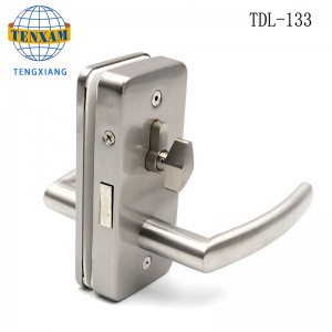 Търговска рамка Стъклена врата Заключваща ключалка с копче